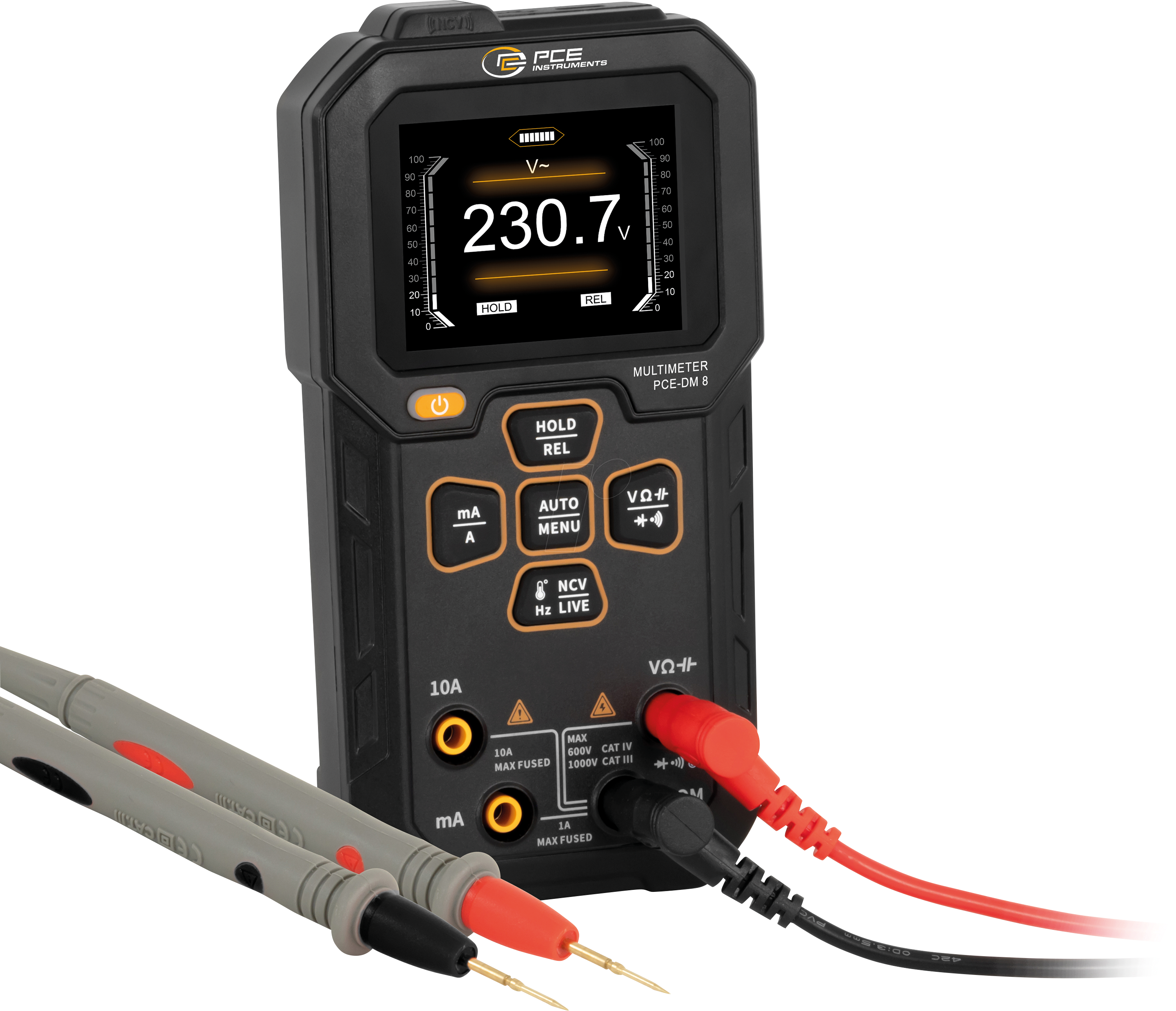PCE DM 8 - Digital-Multimeter PCE-DM 8