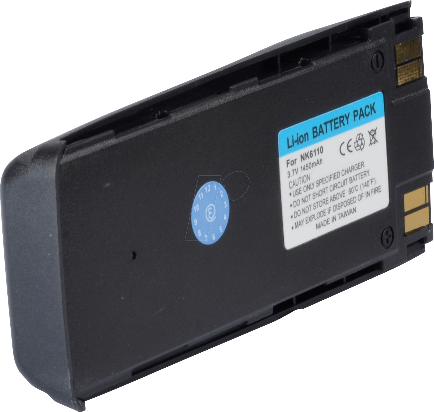 AKKU NOK 38 - Ersatzakku für Nokia, 5110 / 6310 / 6310i, Li-Ion, 1450 mAh