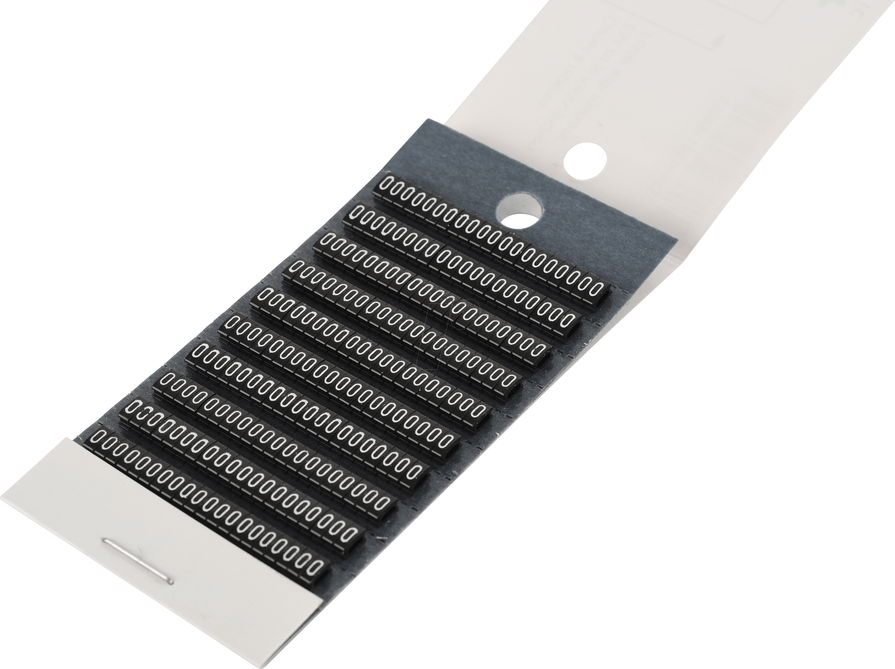 AR1MC010 - Bezeichnungsschild ''0'', 200 Stück