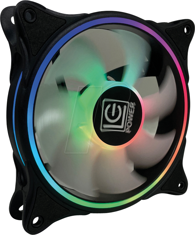 LC-CF-120-ARGB-B - LC-Power Gehäuselüfter, 120 mm, ARGB, schwarz