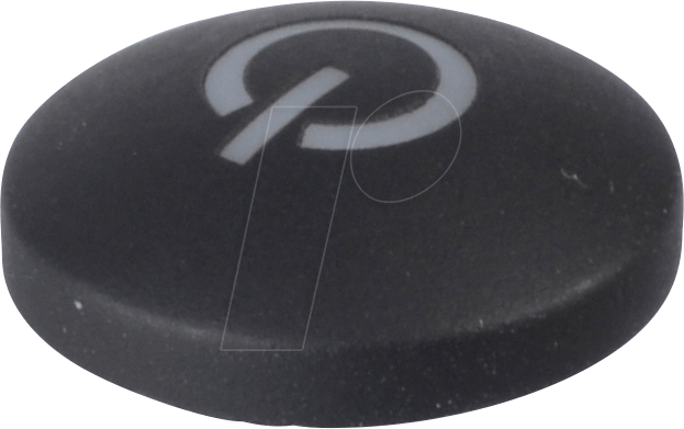 Thumbnail - KAPPE 1ZCS SWBPW - Kappe für Multimec 5, Ø14,3mm, sw, bel, Symbol Power