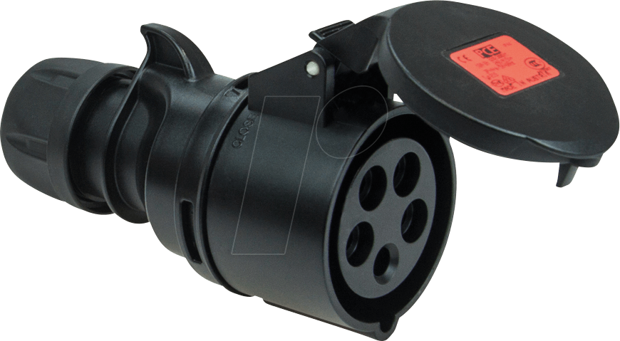 SHARK 215-6X - SHARK-Kupplung - 16A, 5p 6h - schwarz