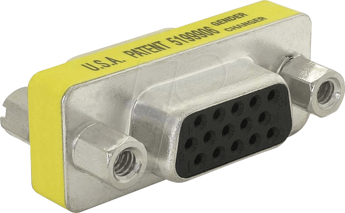 DELOCK 65001 - Adapter VGA Buchse/Buchse