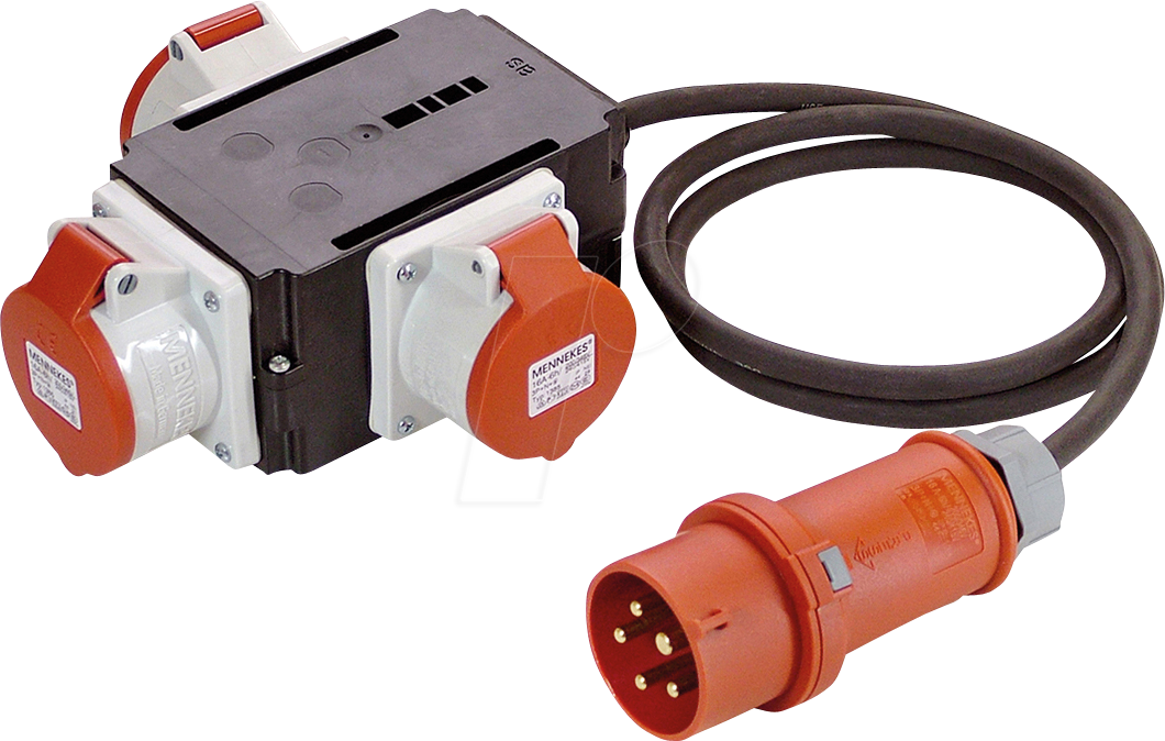 AS-SCHWABE 60529 - MIXO Stromverteiler ODER, 16 A