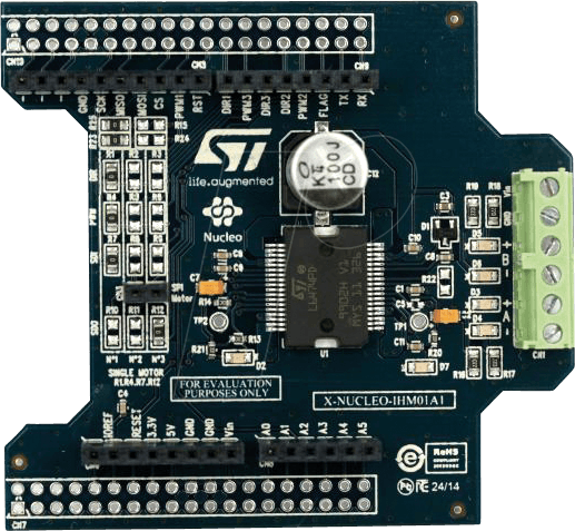 NUCLEO STM32 SM - X-Nucleo Shield - Schrittmotor für STM32 Nucleo-Boards