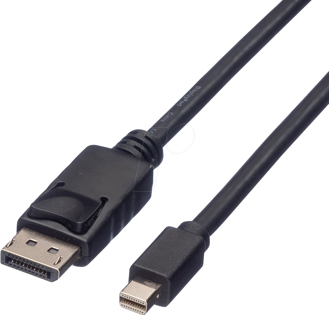 Thumbnail - ROLINE 11445637 - Kabel, Mini DP Stecker > DP, 2560 x 1600 60Hz, 5 m