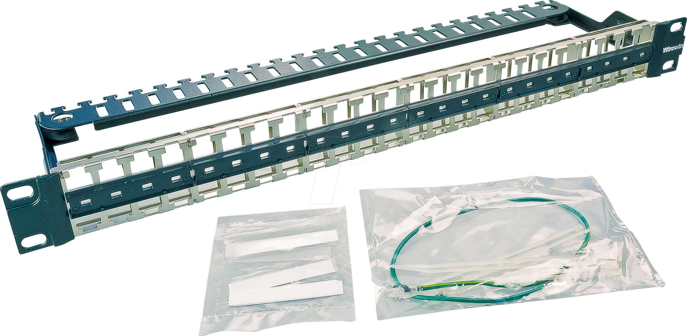 WKS PANEL 48 - 19'' Patchpanel für 48x Keystone Module, metall