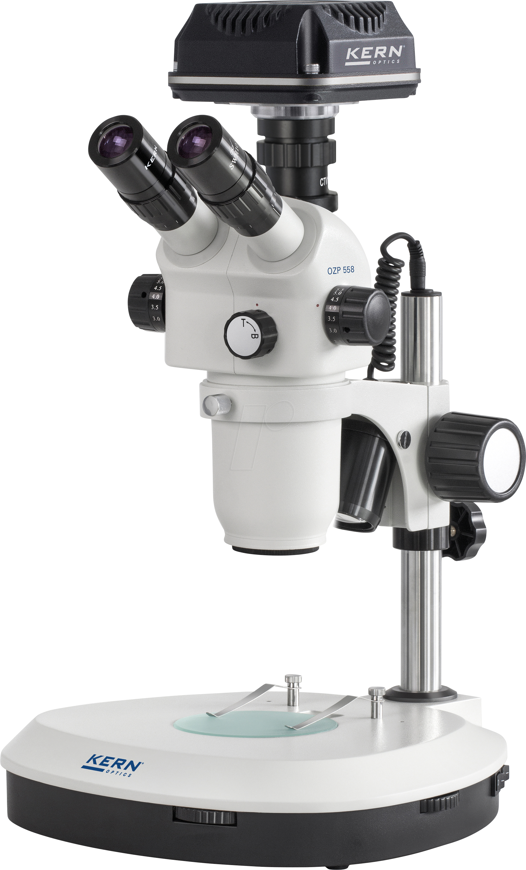KS OZP 558C832 - Stereomikroskop - Digitalset OZP 558C832, 0,6 x - 5,5 x, USB 3.0