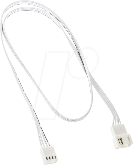 KOLINK 06706 - Kolink 4-Pin PWM Verlängerung - 60 cm, weiß