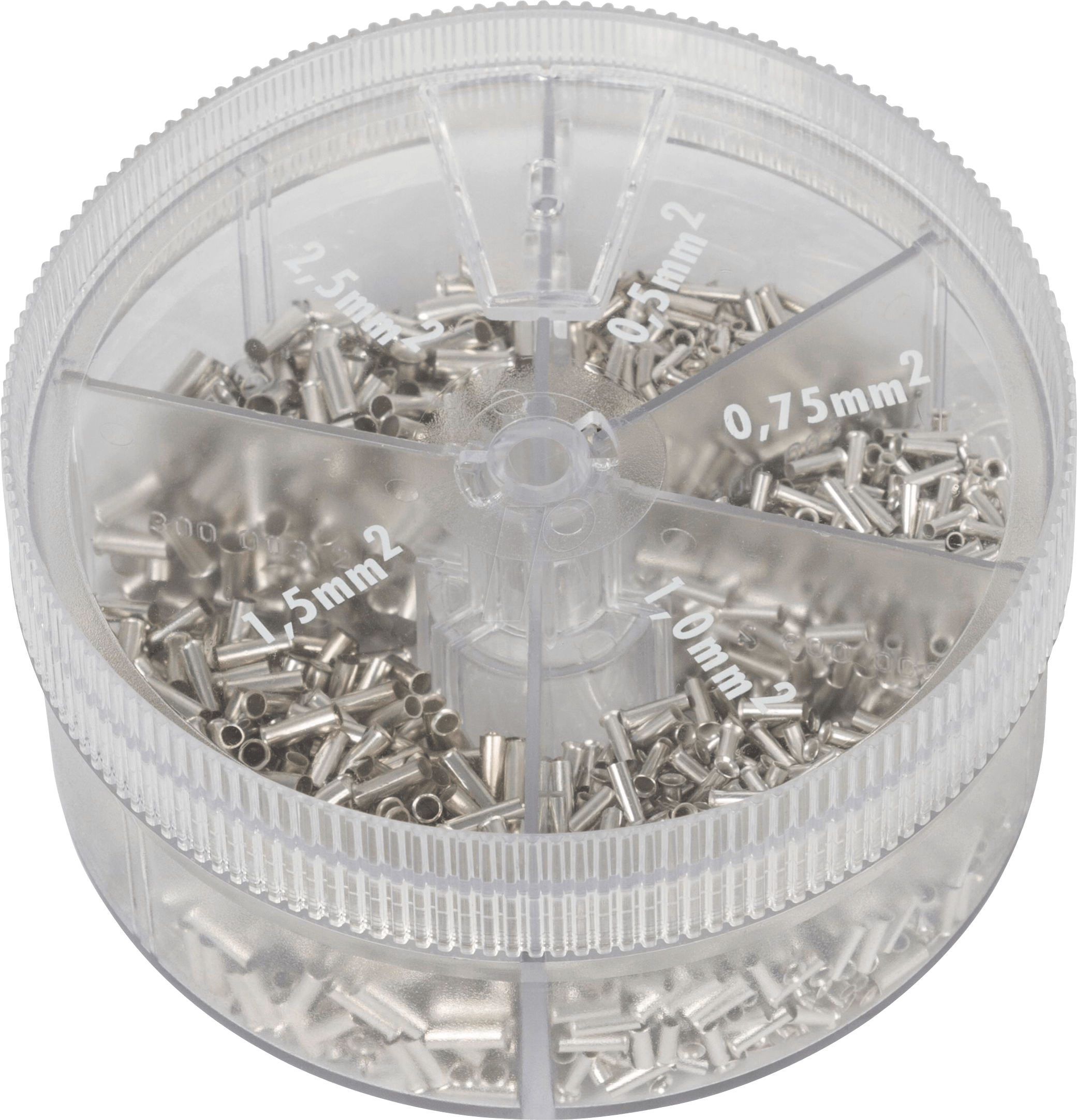 Thumbnail - KN 97 99 910 - Aderendhülsen-Sortiment, unisoliert, 0,5 - 2,5 mm²