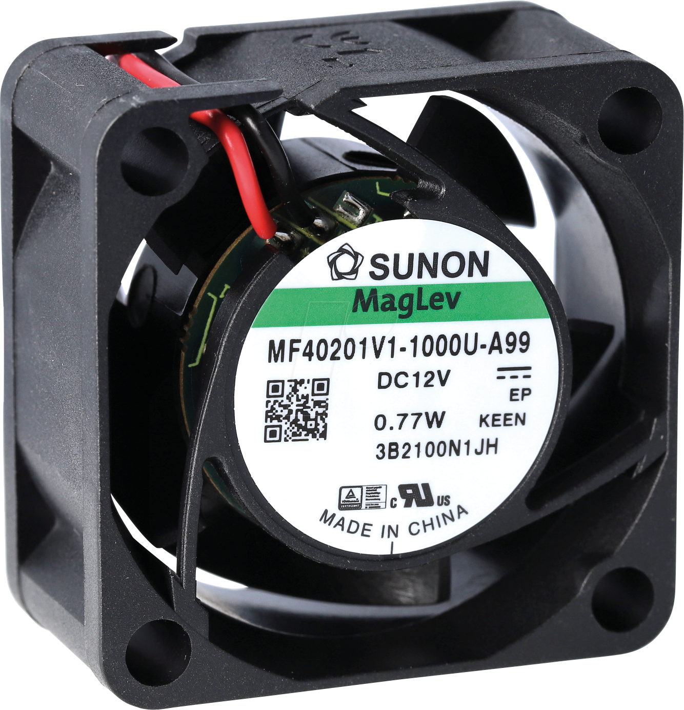 MF40200V21000UA9 - Lüfter, 5 VDC, 40x40x20mm, Serie MB/EB