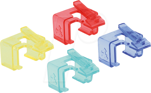 DELOCK 86421 - RJ45 Reparatur Clip Set 1, 40 Stück