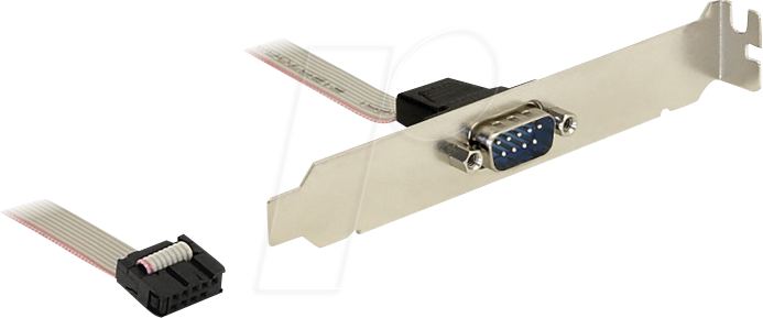 DELOCK 89108 - Delock Slotblech > 1 x Seriell Belegung: 1:1