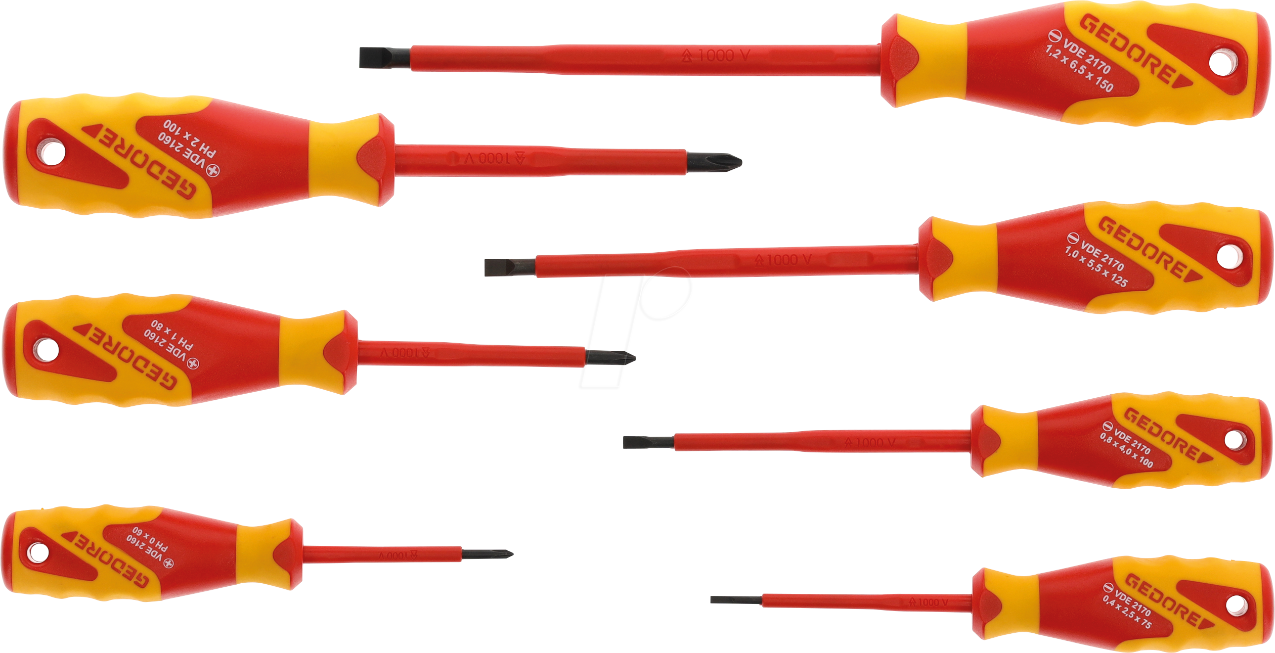 GEDO 2170-2160 - VDE-Schraubendreher-Satz
