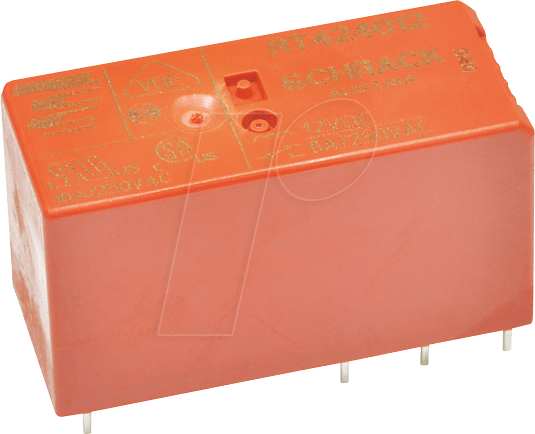 RT424-48 - Leistungsrelais SCHRACK RT2, 48 V DC , 8 A