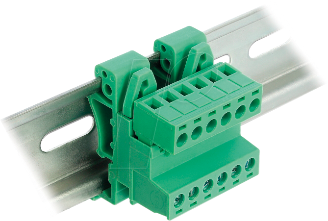 DELOCK 66080 - Terminalblock, 6 Pin gewinkelt