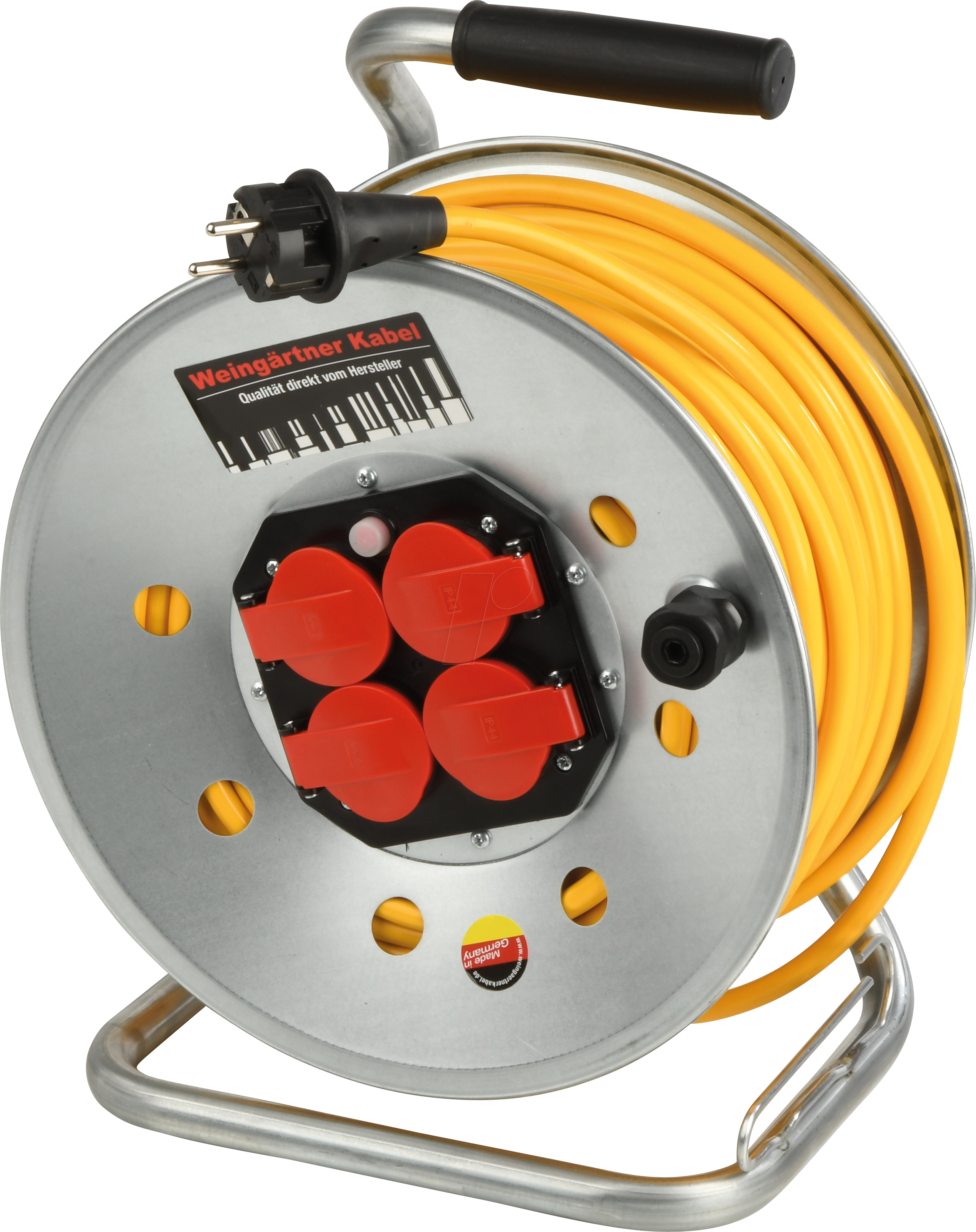 KT-PZ 1,5-40M - Metall-Kabeltrommel, Panzerleitung, 40m