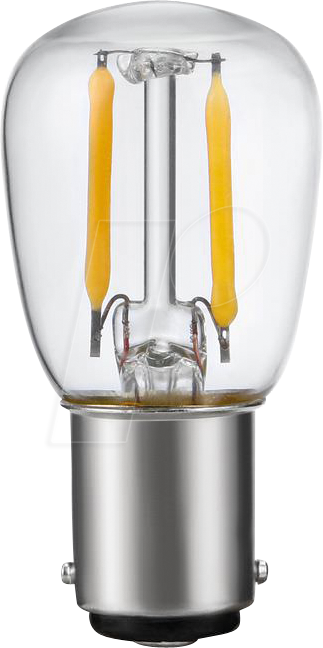 SCHI LX024026502 - LED-Lampe Ba15d, 1,5 W, 140 lm, 2500 K, Filament