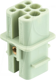 HAN 09210073131 - Einsätze 7-polig, Baugröße 3 A, gerade