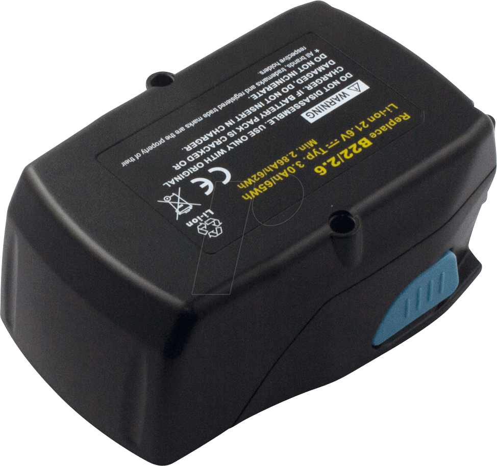 BMA 21,6HIL-1 - Werkzeugakku für Hilti-Geräte, 21,6 V