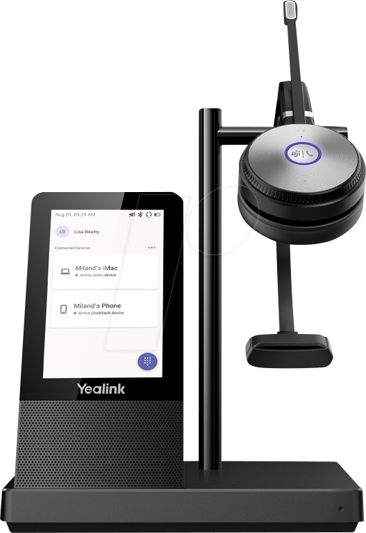 Thumbnail - YEA WH66 MT - DECT-Headset, Teams-zertifiziert, monaural