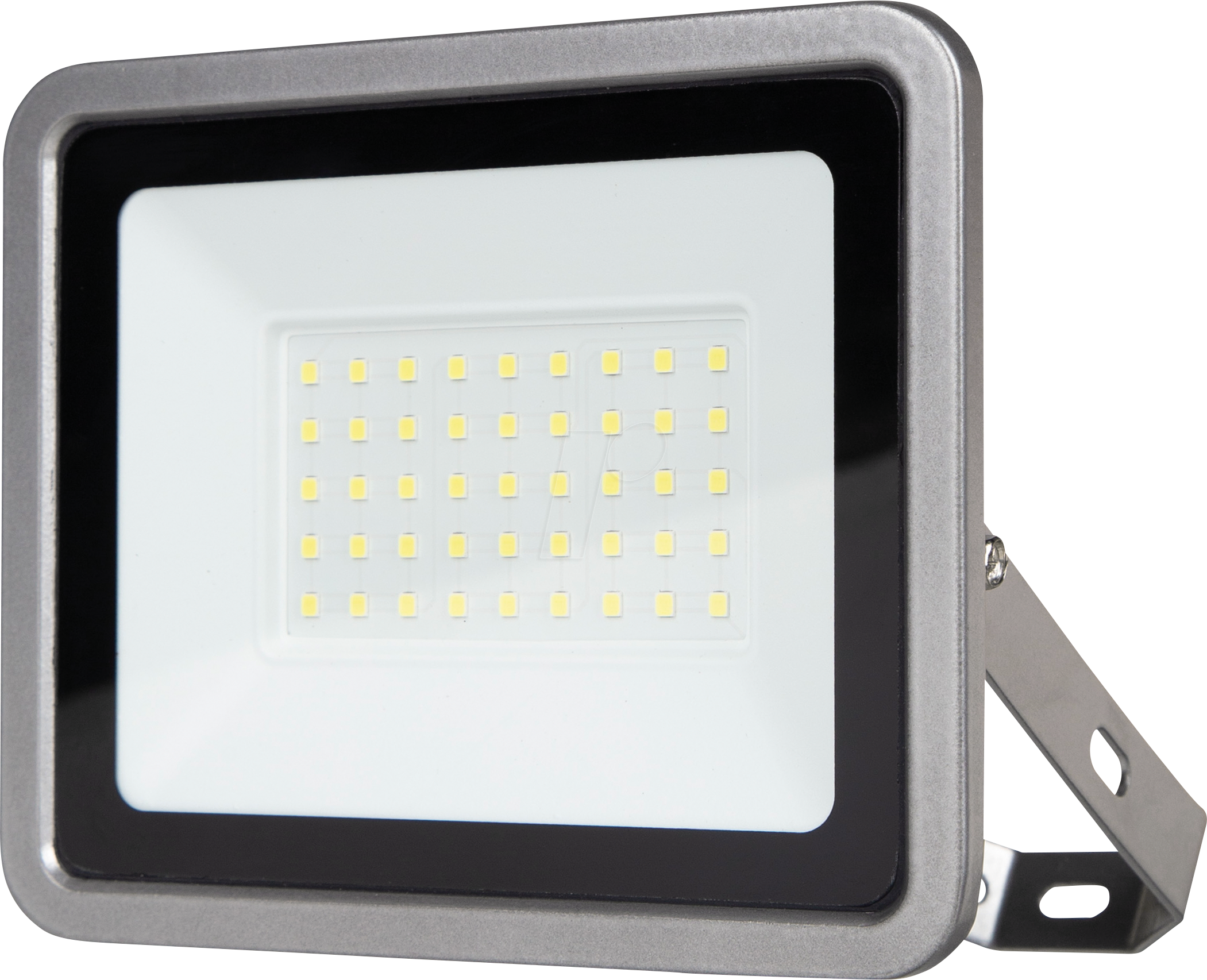 REV 2707613020 - LED-Flutlicht, 30 W, 2550 lm, 6500 K, IP65, silber