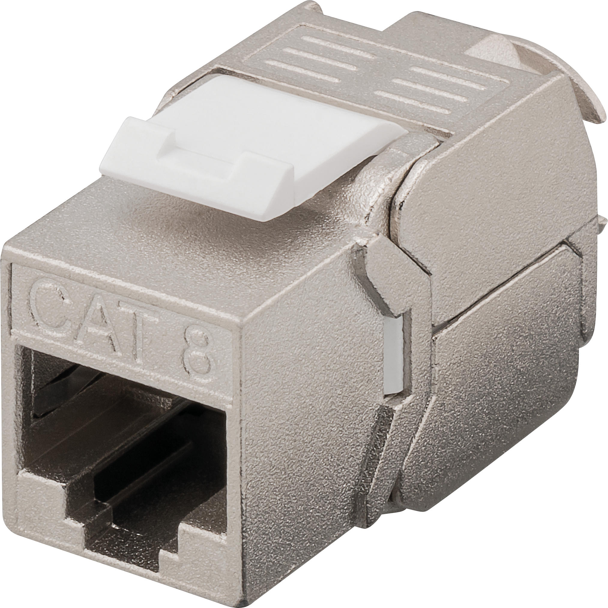 GOOBAY 61129 - Keystone Modul RJ45 Buchse Cat.8.1 STP, GHMT zertifiziert