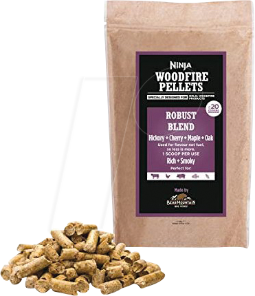 SN NINJA 68943 - Ninja Woodfire Pellets - Kräftige Mischung