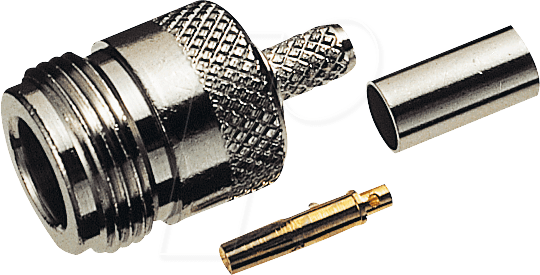 UG 23-58 - N-Kupplung für RG 58, Crimpversion