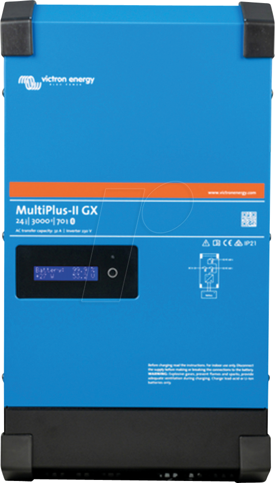 VE PMP242306000 - Wechselrichter MultiPlus-II 24/3000/70-32 GX