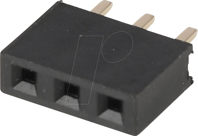 BKL 10120945 - Buchsenleiste 2,54mm 1x3 gerade