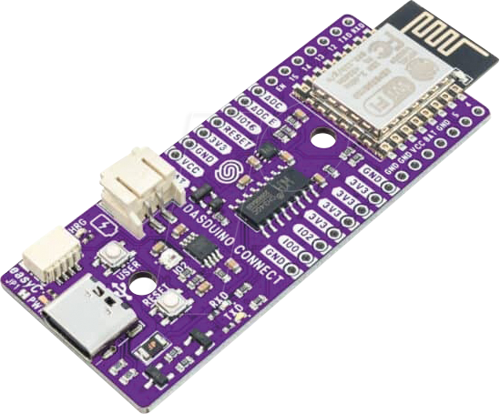 ARD CONNECT - Dasduino CONNECT, ESP8266, Arduino IDE, ohne Header
