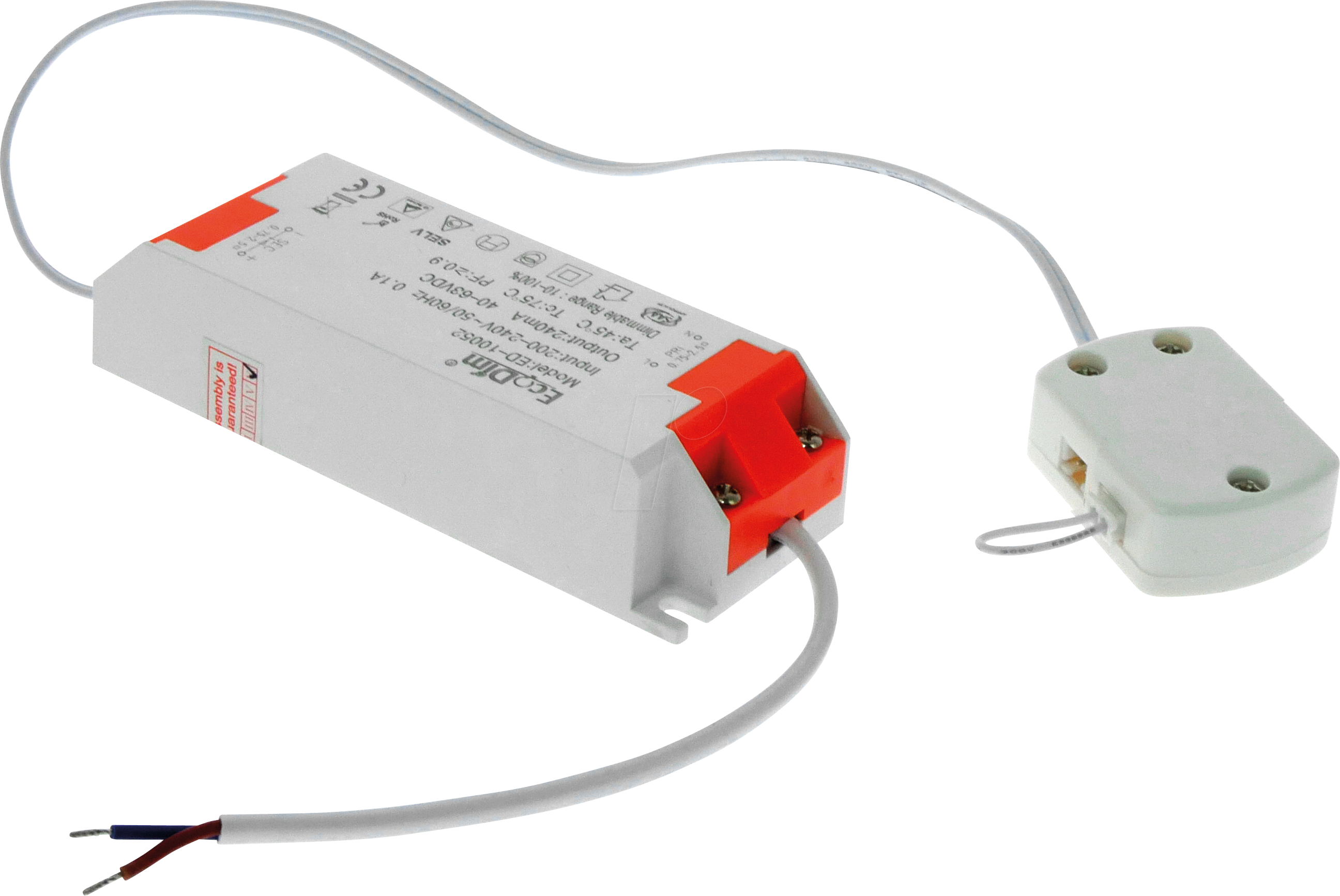 ECO-DIM 10051 - Dimmbarer LED-Treiber für 3-4 Möbelspots, 8-12 W