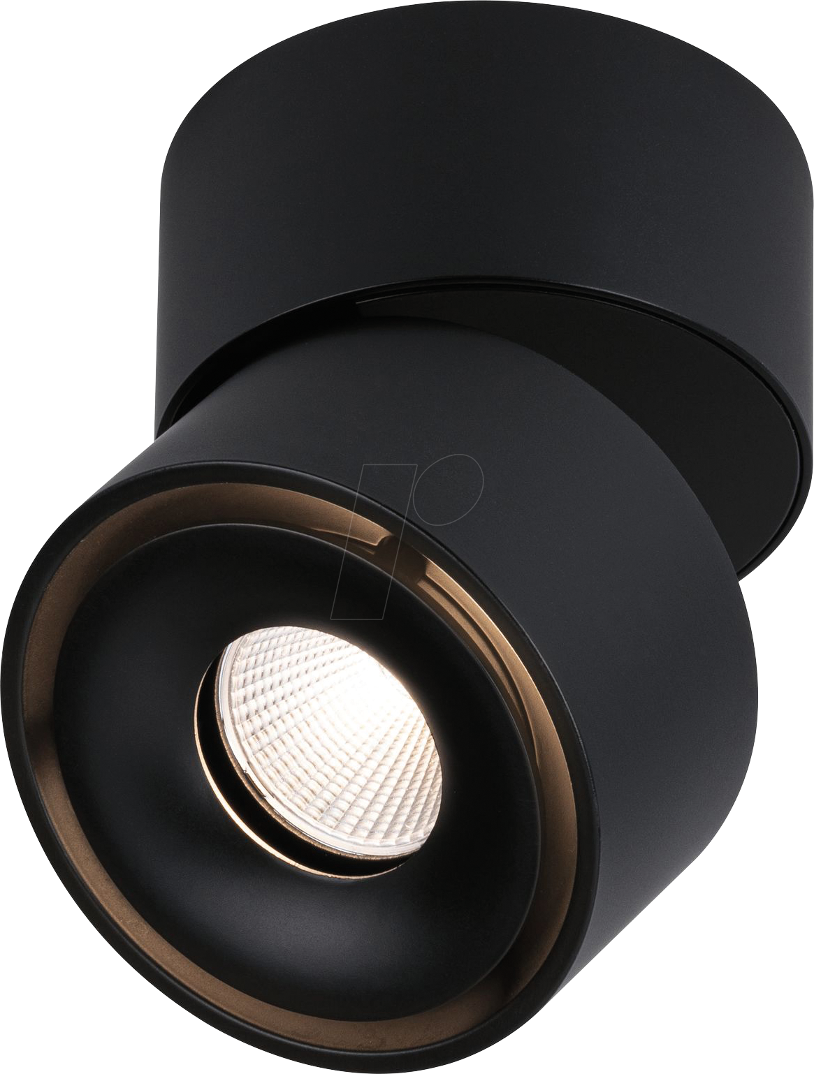 PLM 93371 - Aufbauleuchte Spircle, 8 W, 530 lm, 3000 K, schwarz matt