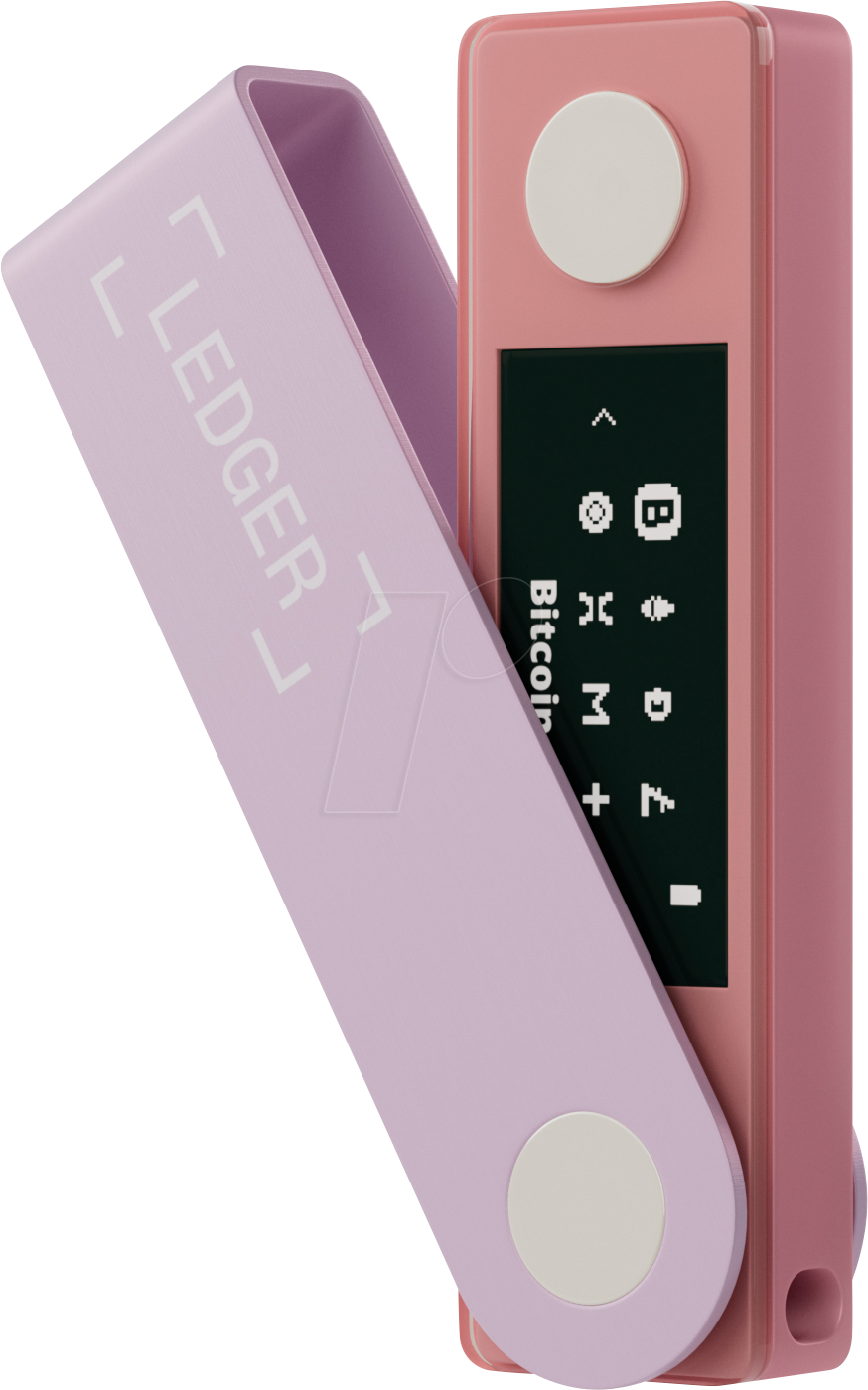 Thumbnail - LEDGER X-PST - Krypto-Wallet, mit Bluetooth, Nano X, pastellrosa