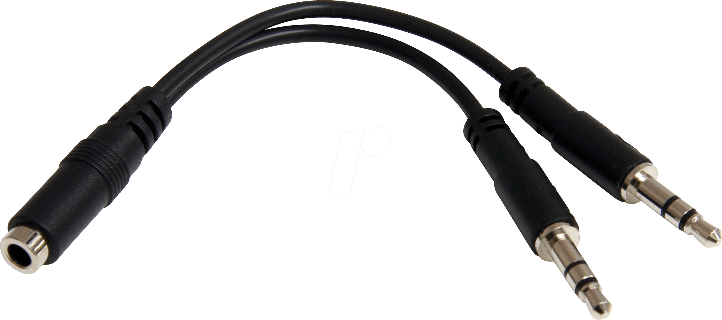 ST MUYHSFMM - Headset Kabel, 2x 3,5 mm Klinkenstecker auf Kupplung, 0,15 m