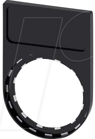 TRAEGER KL - Schildträger, schwarz, kleben