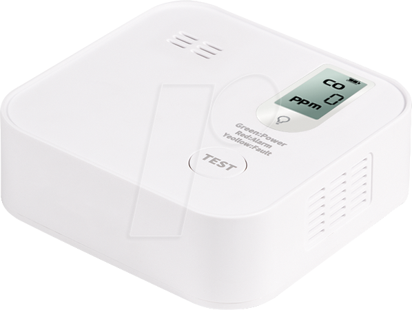 LOGILINK SC0123 - Kohlenmonoxidmelder mit 10-Jahres-Batterie
