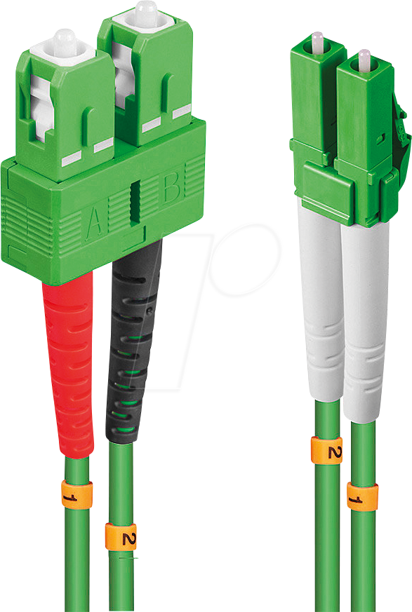LINDY 46326 - Kabel LWL LC/SC OM5 50/125µm 20 m