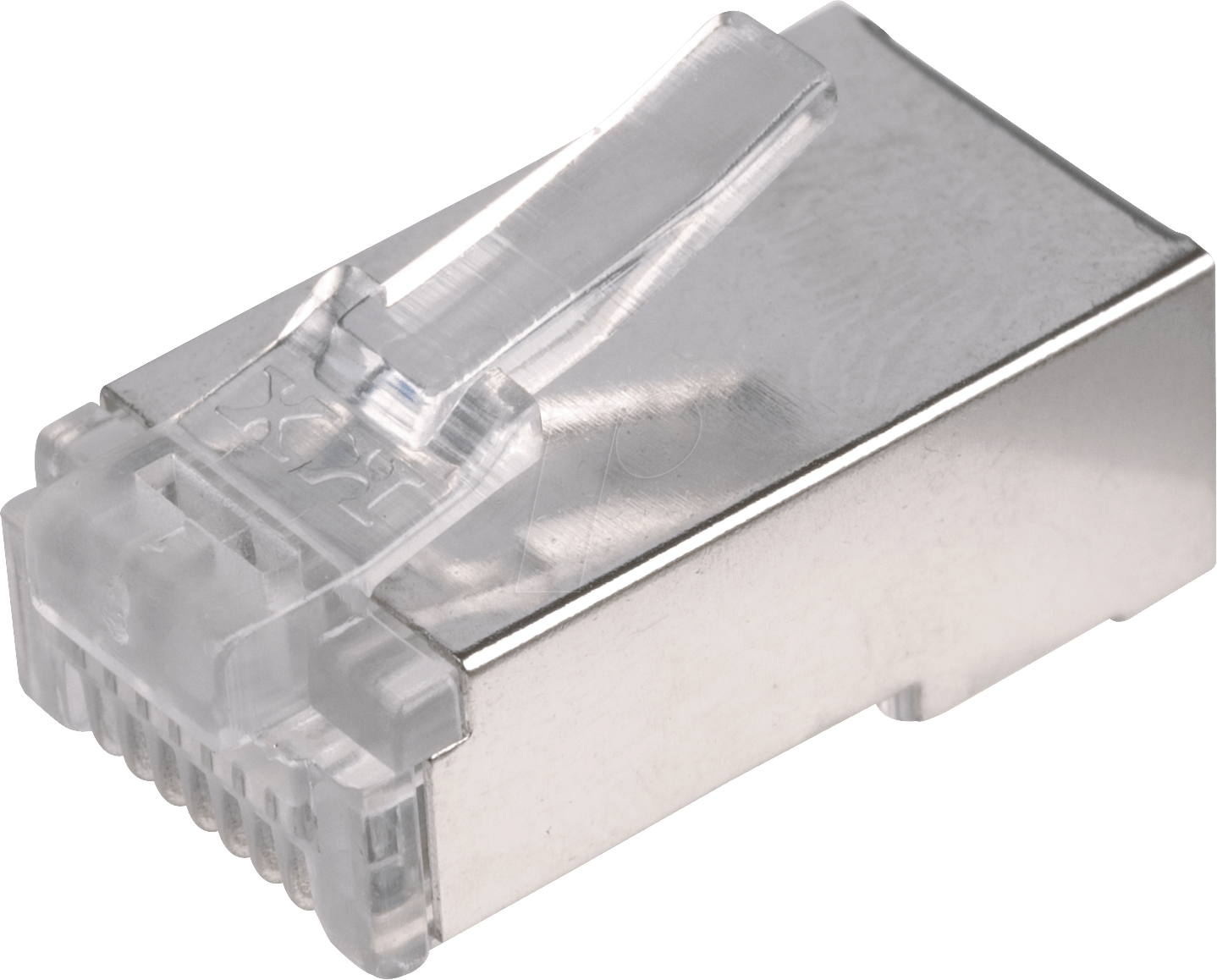 Thumbnail - MP 8-8RG - Modular Stecker RJ45 für Rundk., 8/8, geschirmt