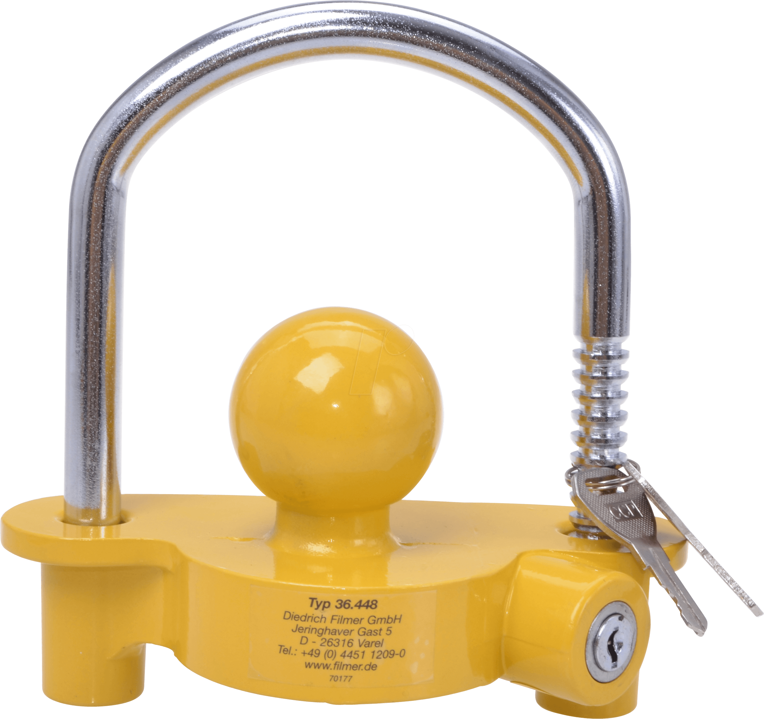 ANHGR 36448 - Anhänger - Anhängerschloss, innen, Zink/Alu/Stahl