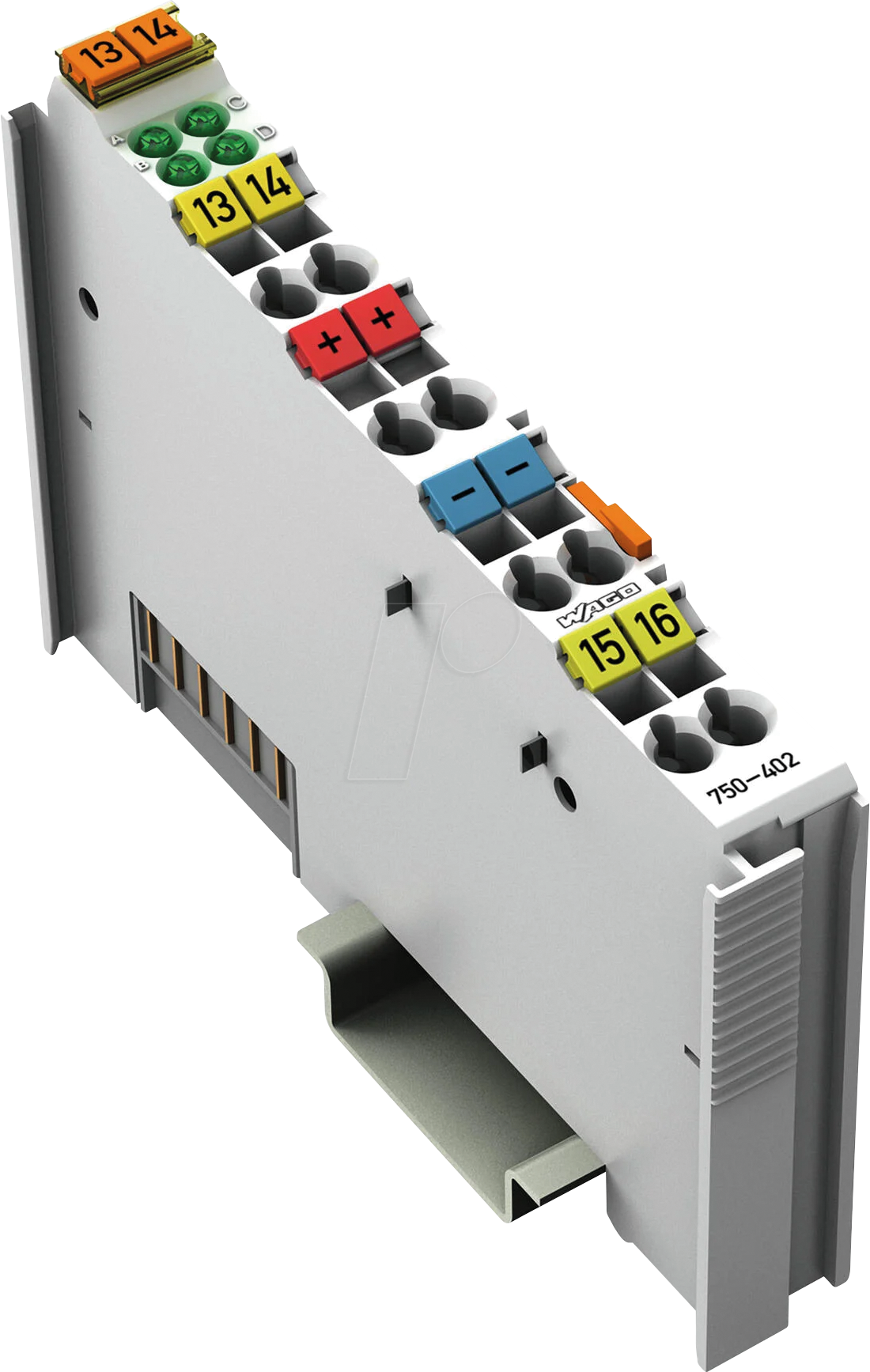 WAGO 750-402 - 4-Kanal-Digital Eingangsklemme, 3ms, 24V DC