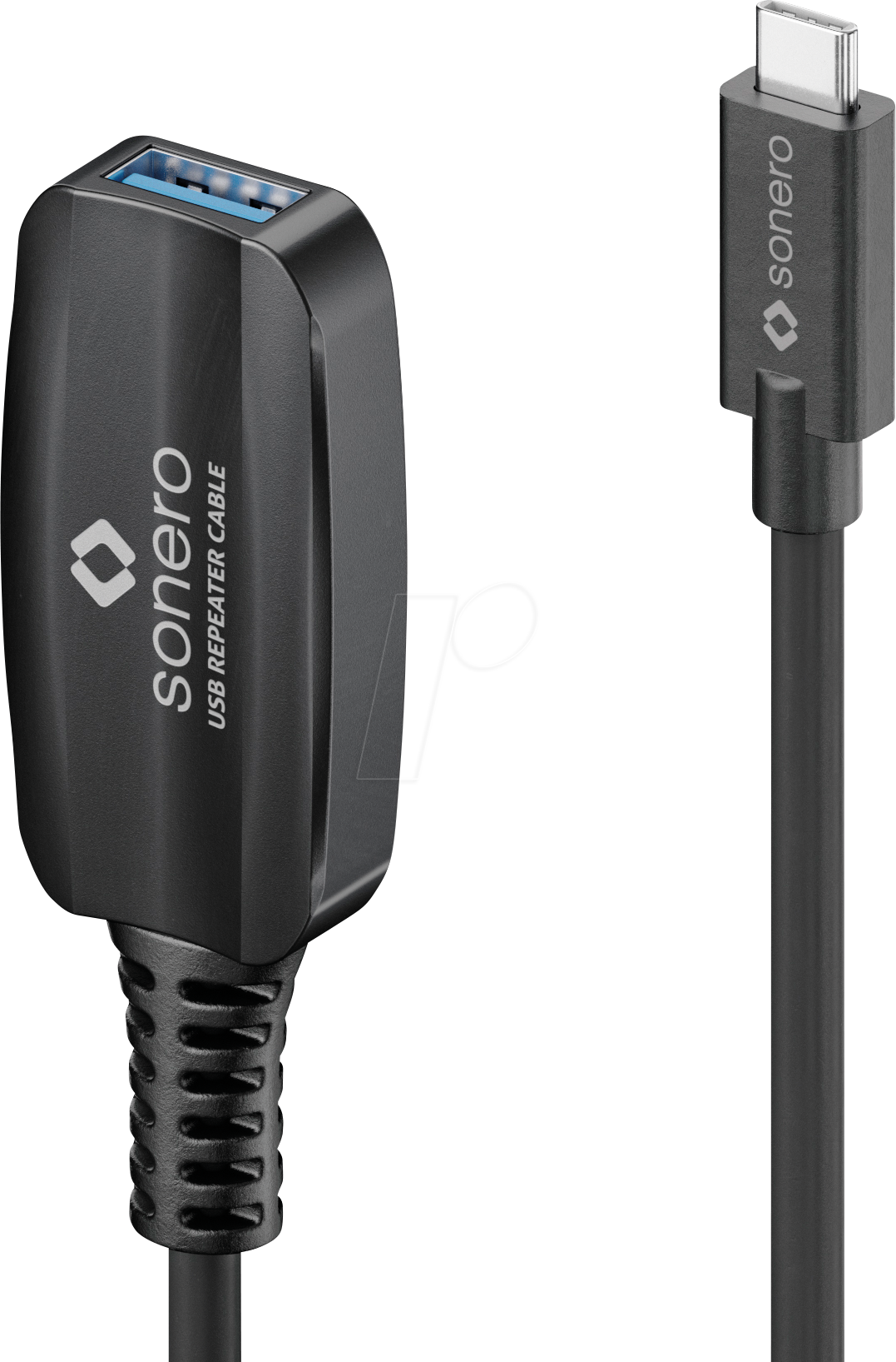 SON-XU3020-050 - USB 5 Gb/s, Aktive Verlängerung, C/A, schwarz, 5.00m