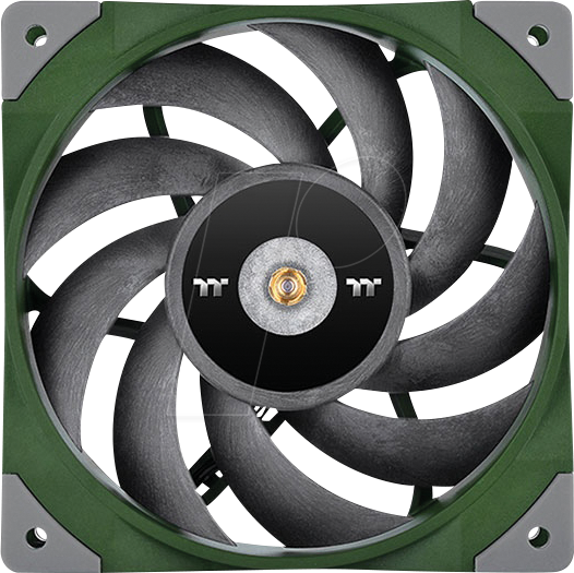 TT 29174 - Thermaltake Toughfan 12, 120 mm single, grün