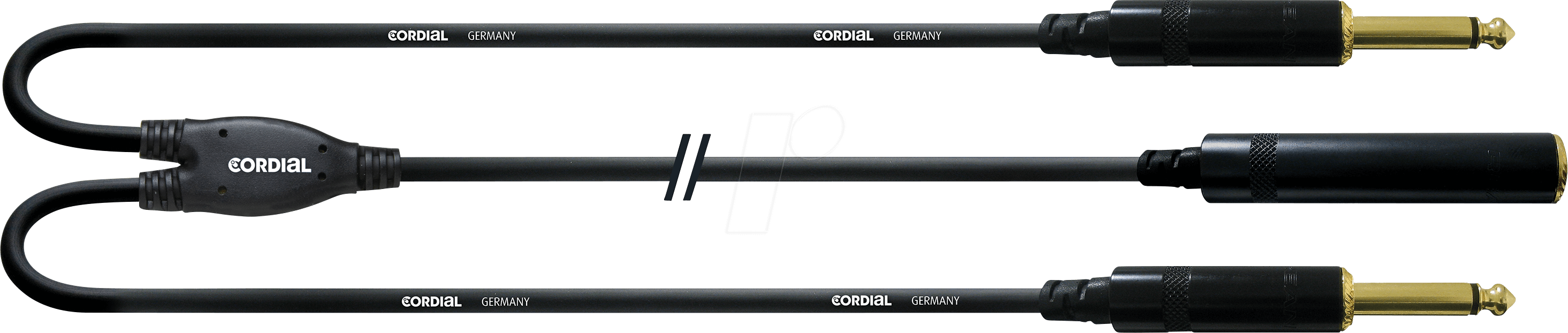 Thumbnail - CFY 0,3 GPP - CORDIAL Y-Adapter Kabel