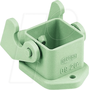 HAN 09200030320 - Anbaugehäuse, Baugröße 3 A, gerade