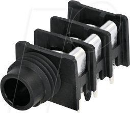 NEUTRIK NRJ6HH - 6.35 mm Stereo Klinkenbuchse, schaltbar