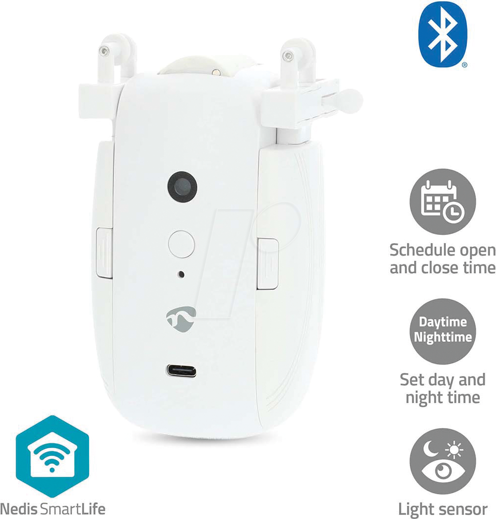 N BTMC20WT1PC - Vorhangsteuerung, Bluetooth, für U-Schiene