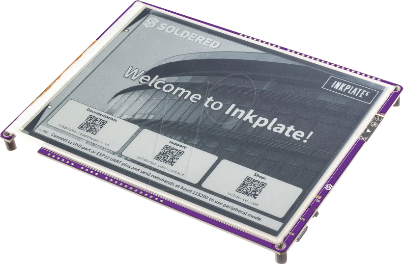 DEBO INK 6 - Entwicklerboards - Display ePaper, 6'', schwarz/weiß