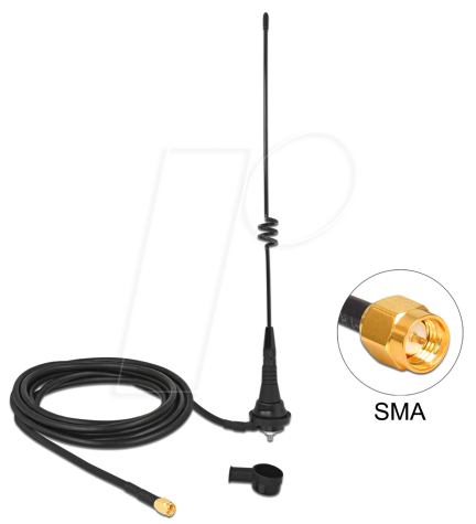 Thumbnail - DELOCK 12722 - Antenne, LPWAN 860 - 870 MHz, SMA Stecker